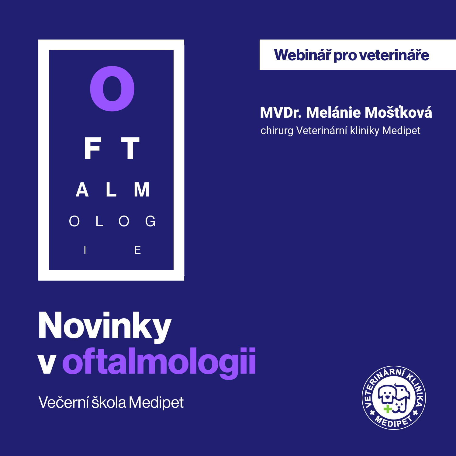 Večerní škola 2024 | Veterinární klinika Medipet Zlín